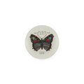 Butterfly Mini Round Decoupage Plate - 4"