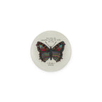 Butterfly Mini Round Decoupage Plate - 4"