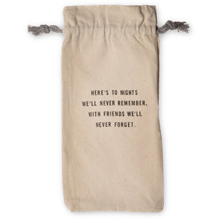 Wine Bag - Here's To The Nights