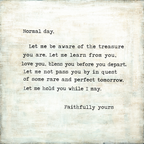 Normal Day Art Print