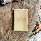 Of All the Books in the World Passport Cover - Honey