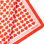 Olivia Heart Print Scarf