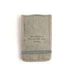 One Good Thing Mini Leather Journal - Stone