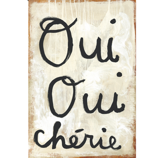 Oui Oui Chérie - Art Print