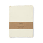 Handmade Cotton Paper Bundle - Cream