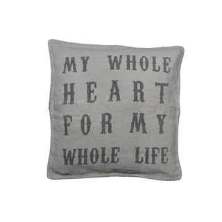 Pillow Collection - Script My Whole Heart