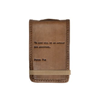 Mini Peter Pan Leather Journal - 4x6