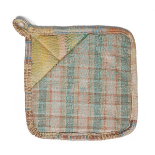 Kantha Stitched Potholder
