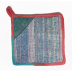 Kantha Stitched Potholder