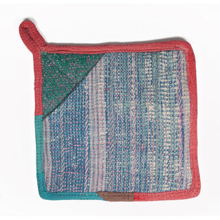 Kantha Stitched Potholder
