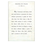 Prayer of Peace - Poetry Collection