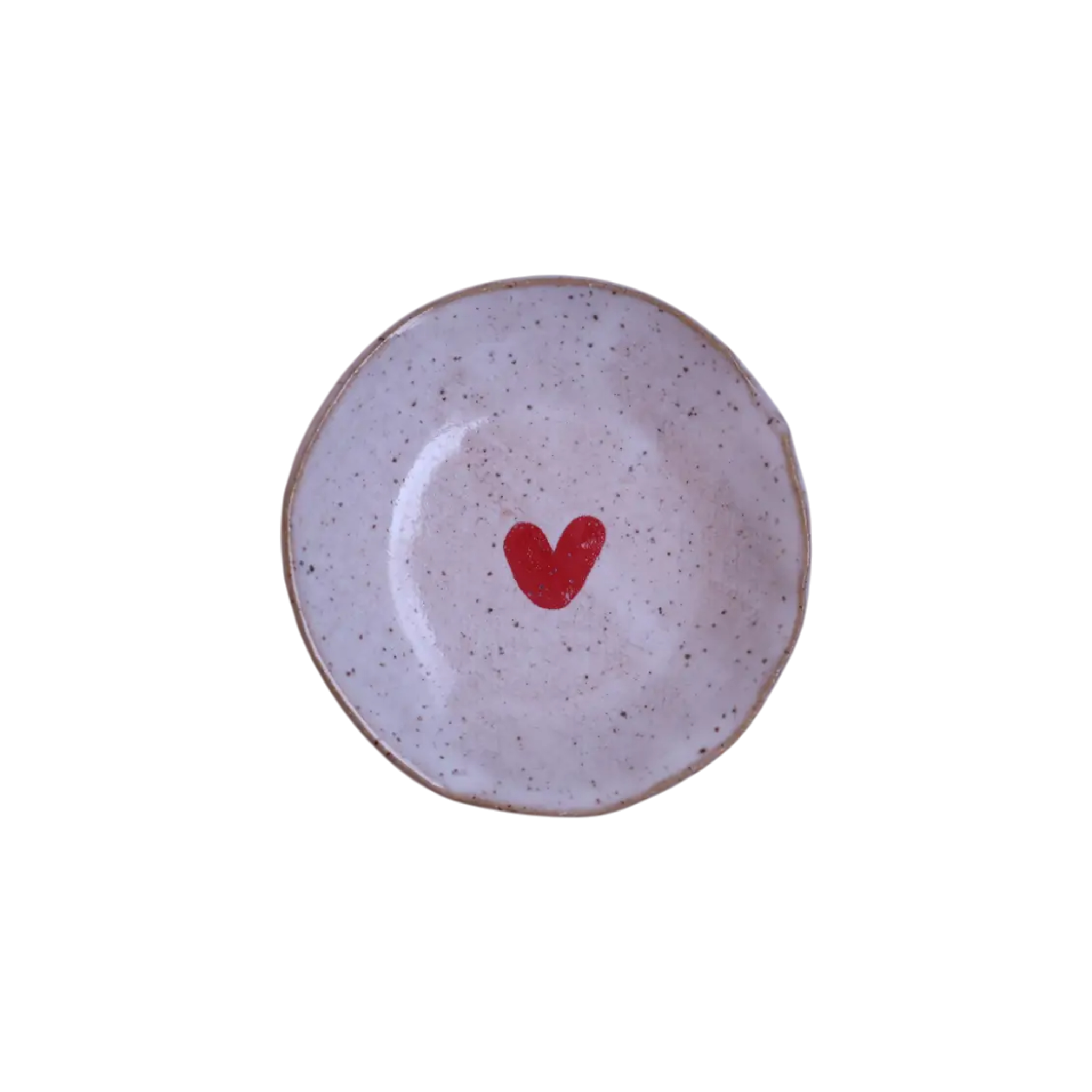 Ring Dish, Red Heart