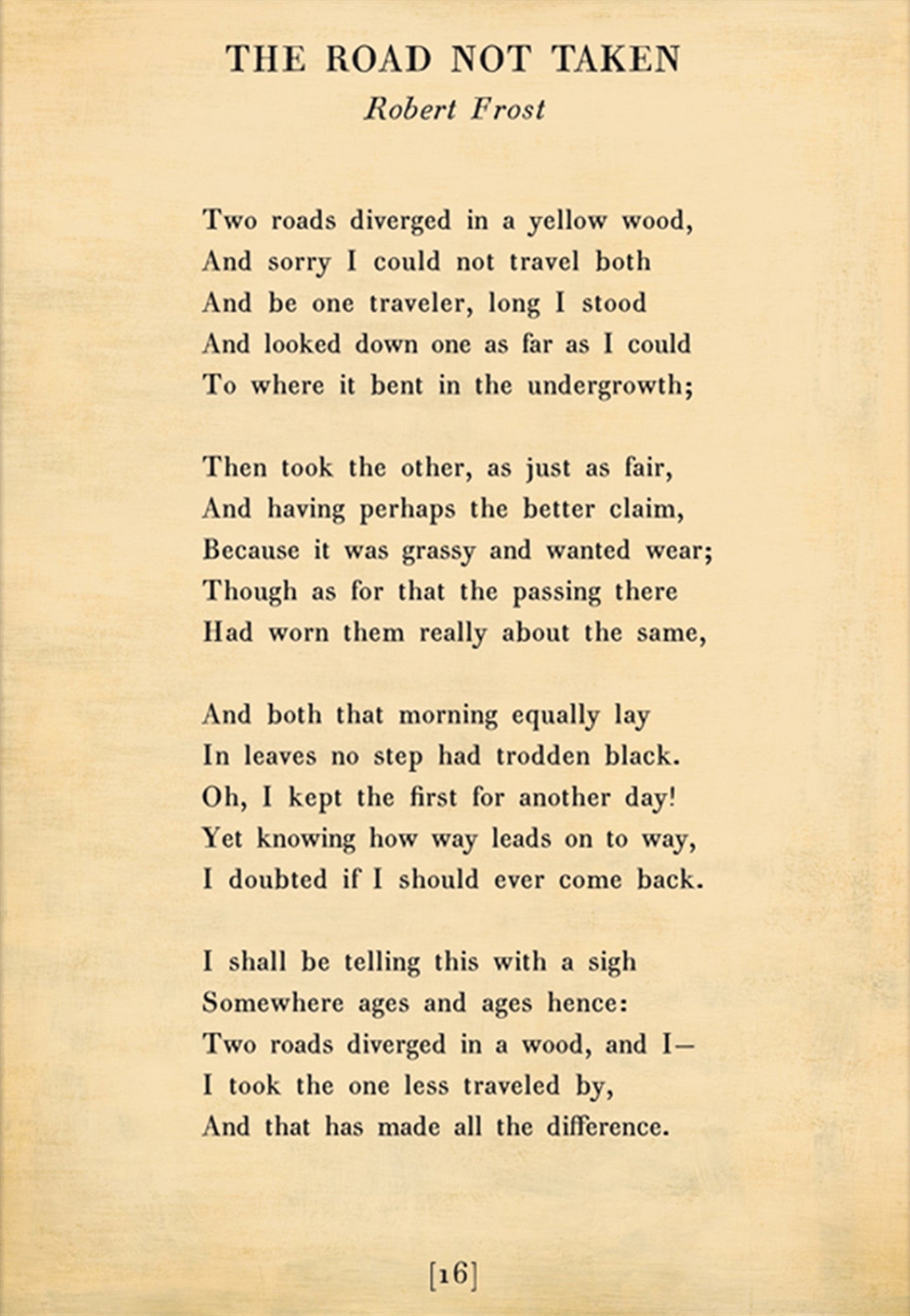 The Road Not Taken By Robert Frost Book Cover the-road-not-taken-by-robert-frost-book-cover