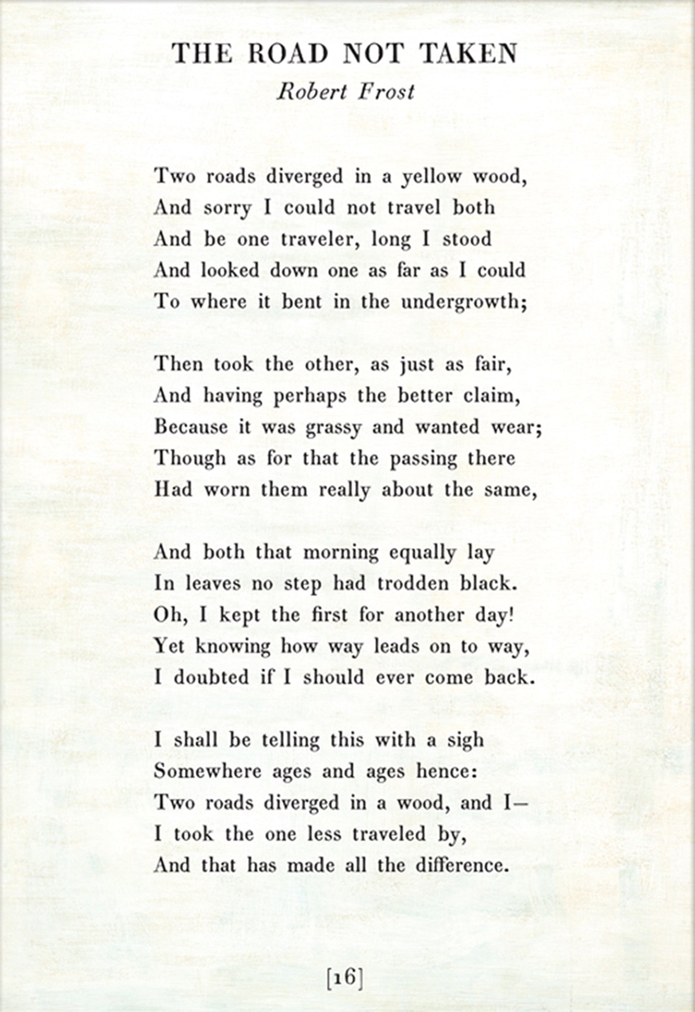 Two Roads Diverged In A Yellow Wood Robert Frost two-roads-diverged-in-a-yellow-wood-robert-frost