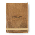 Large Robin Williams Leather Journal-Maple