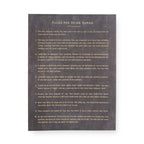 Rules For Being Human Art Poster