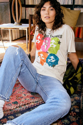 Rolling Stones Satisfaction Boyfriend Tee