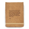 ***Large Rumi Leather Journal 7"x9.75"- Maple