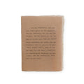 Large She Was Beautiful Deckled Edge Notebook 6"x8" - Clay