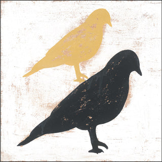 Stacked Birds - Art Print