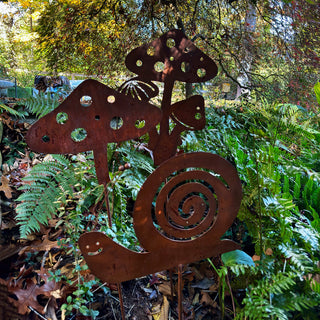 Metal Single Mushroom Stake