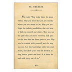St. Therese - Book Collection - Art Print