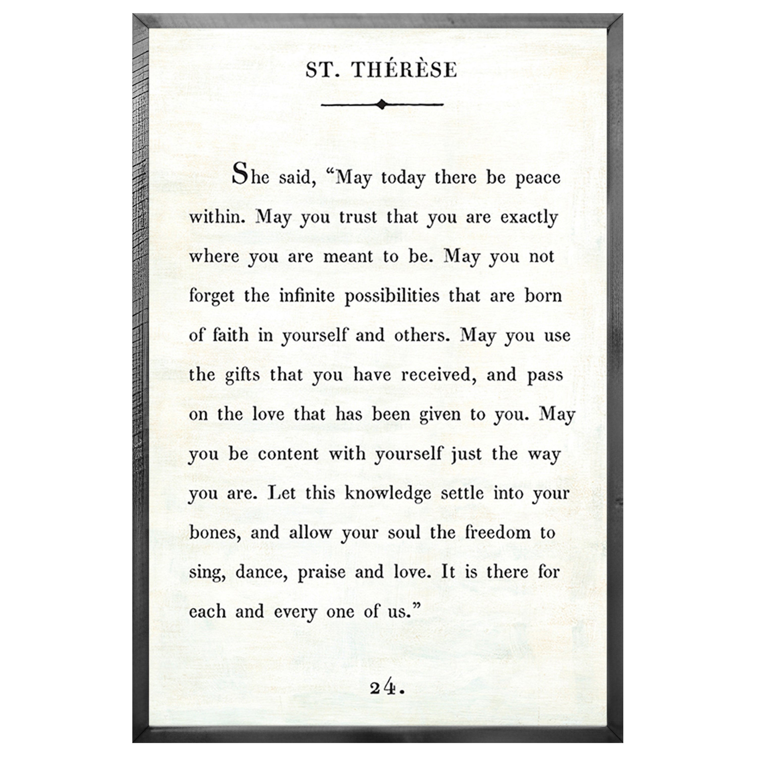St Therese - Book Collection