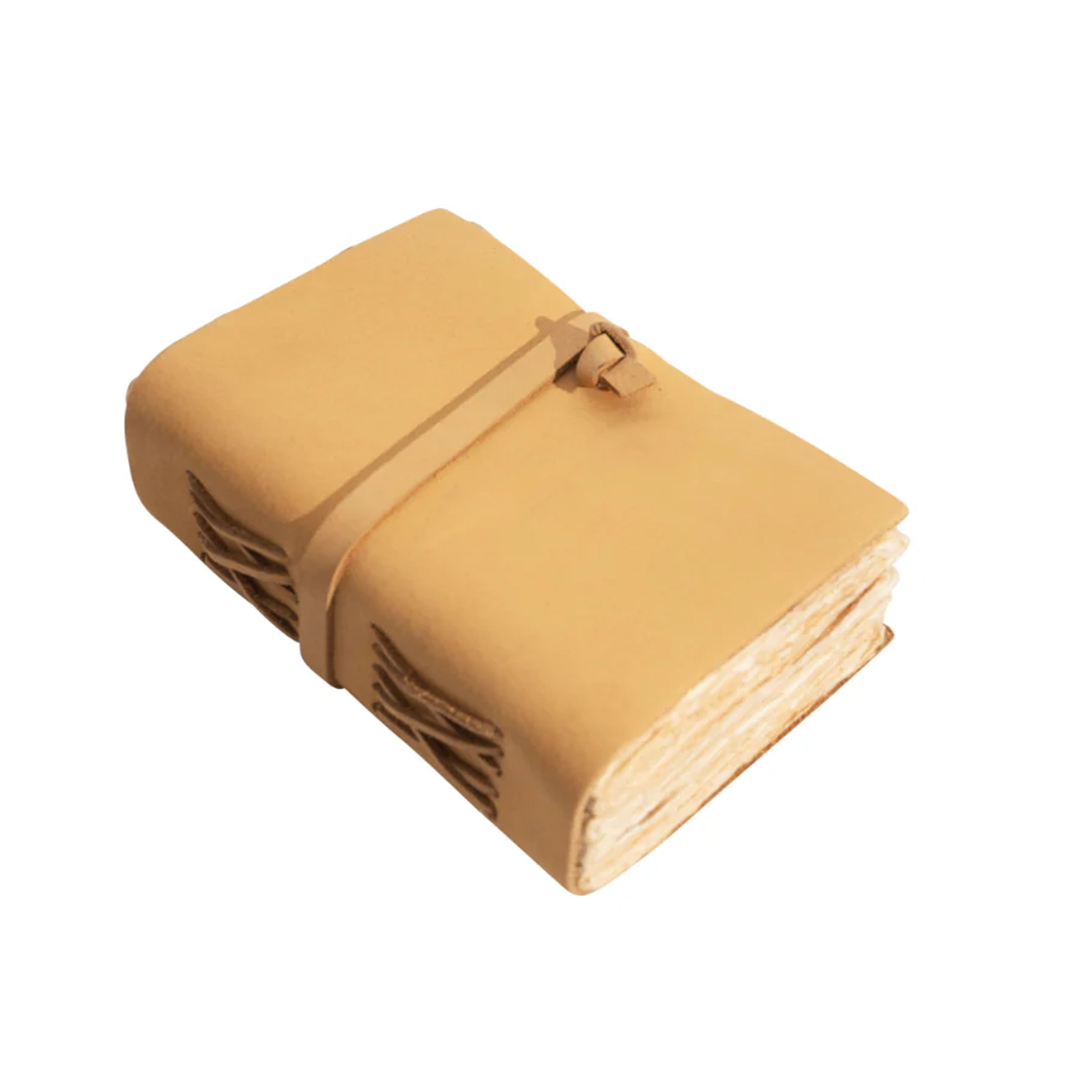 Sunflower Mini Leather Wrap Journal - 1st Edition