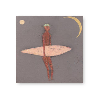 Because Your Heart Is Like The Ocean (Grey) - Art Tile Collection