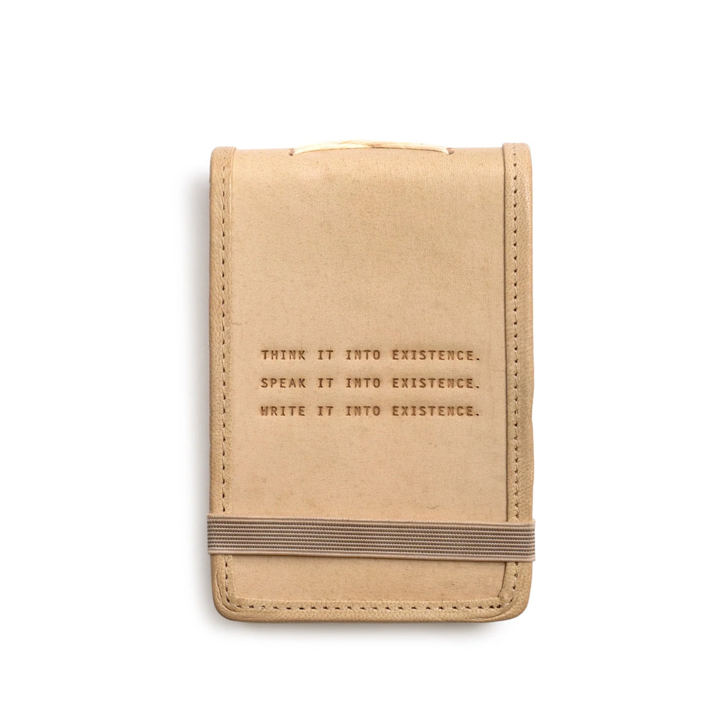 Mini Signature Leather Journals - Honey