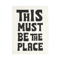 This Must Be The Place Handmade Paper Print - 12"x16"