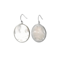 Round Mother of Pearl Earrings