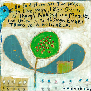 Two Ways to Live - Art Print