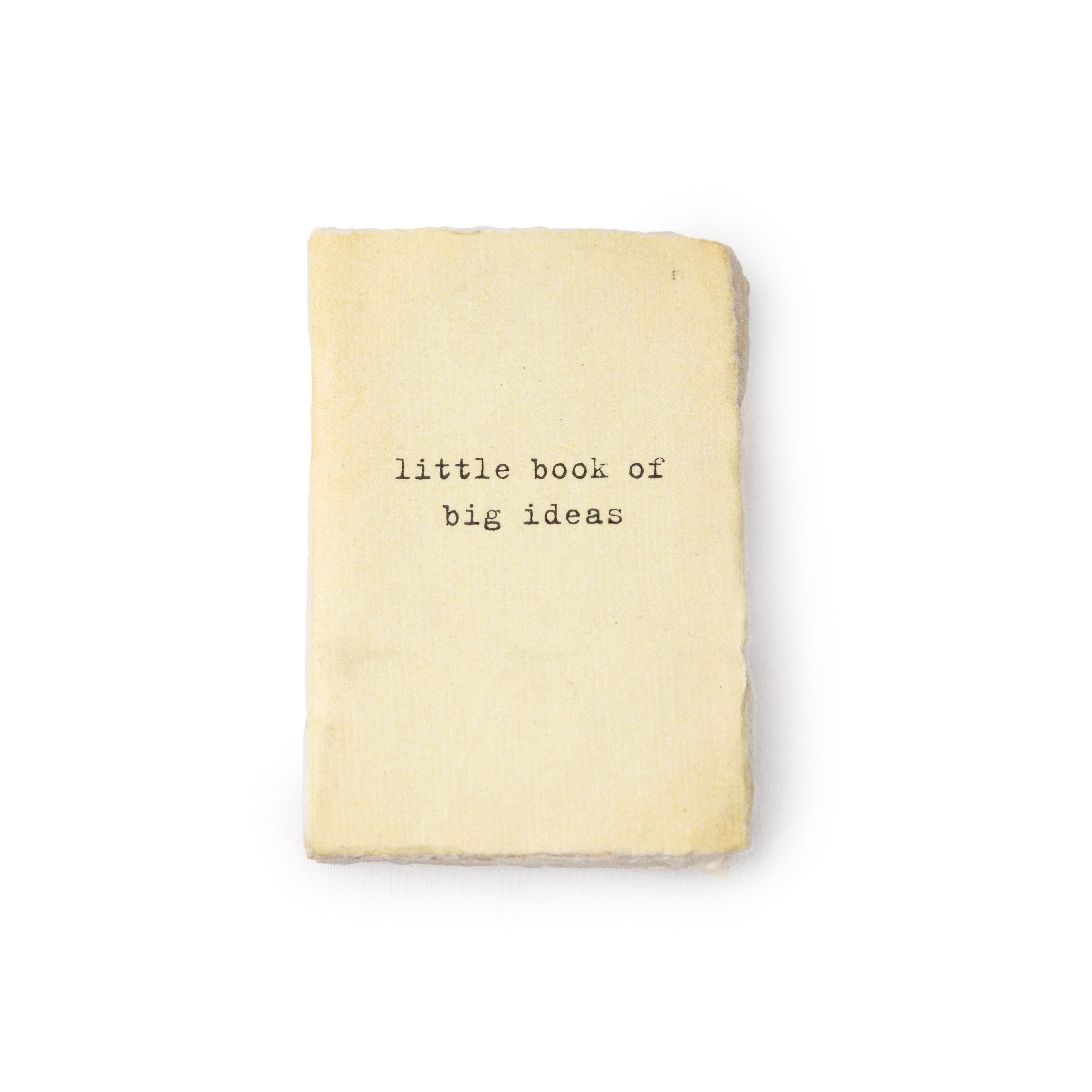 ***Little Book Of Big Ideas - Deckled Edge Little Book of Collection 2" x 3"
