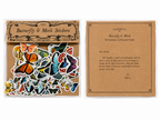 Butterfly and Moth Stickers - Assorted Set of 100