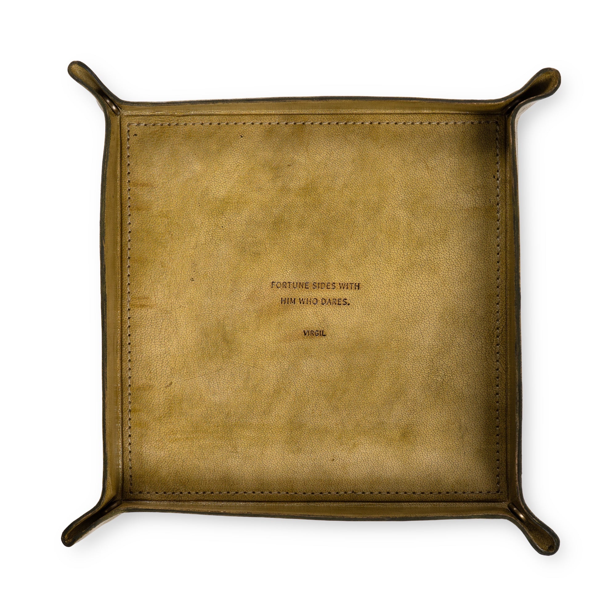 Fortune Sides With Him (Virgil) Leather Catchall