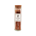 White Amber Incense in Glass Jar- 40 sticks