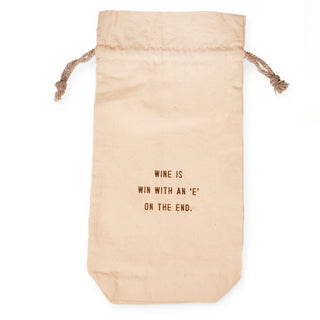 ***Wine Bag - Wine is Win with an 'E'
