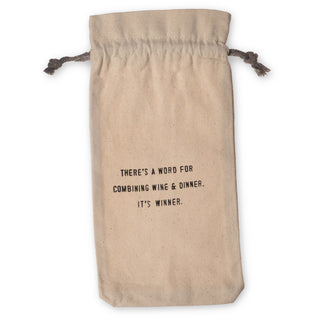 There's A Word (It's Winner) Wine Bag