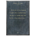 Winnie the Pooh - Book Collection (Grey Wood) - Art Print