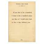 Winnie the Pooh - Book Collection - Art Print