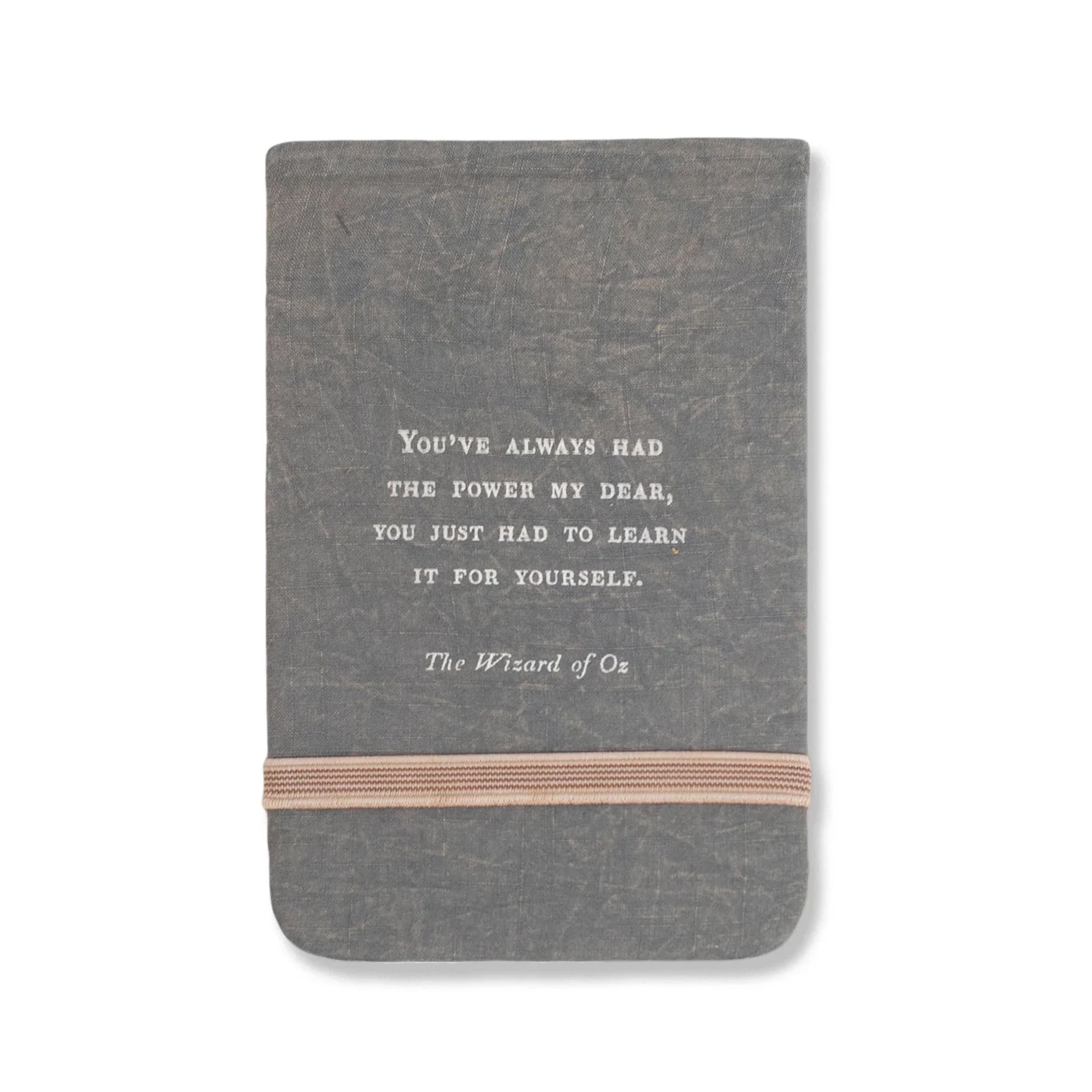 The Wizard of Oz Fabric Notebook-3.5"x5.5"