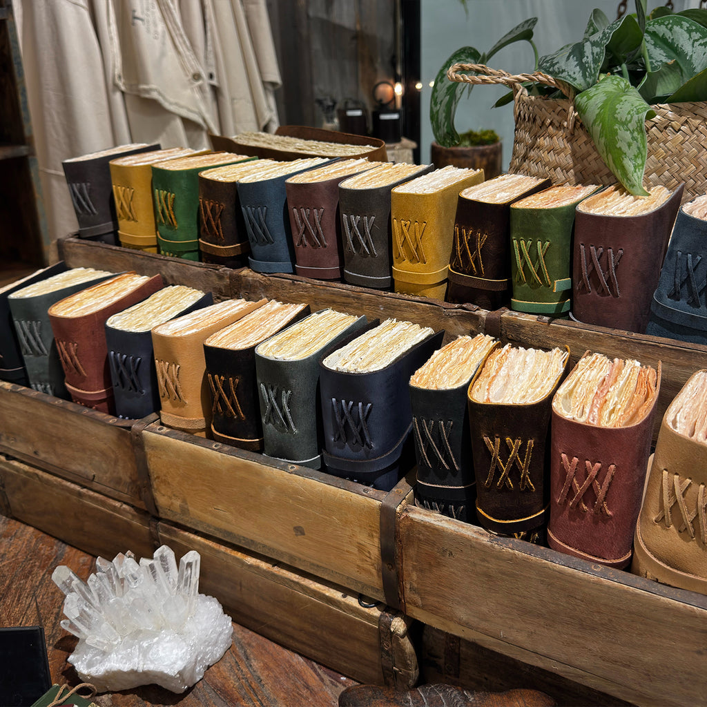 2nd Edition Mini Wrap Leather Journals