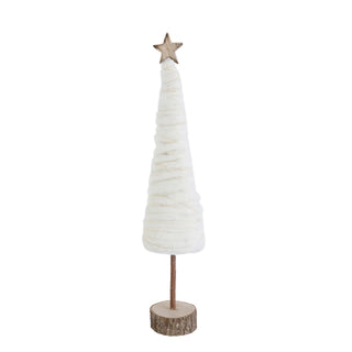 Wool Christmas Tree with Star