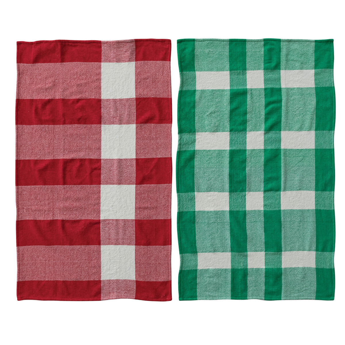 Woven Cotton Chenille Tea Towel