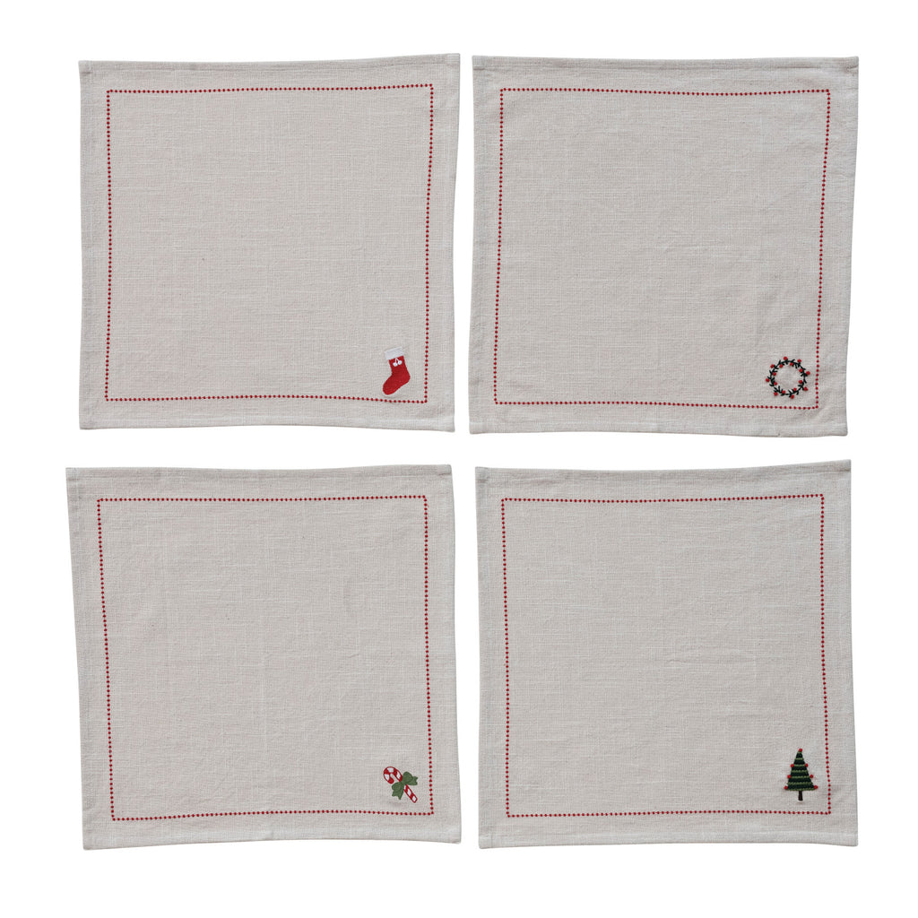 Holiday Cotton Napkins