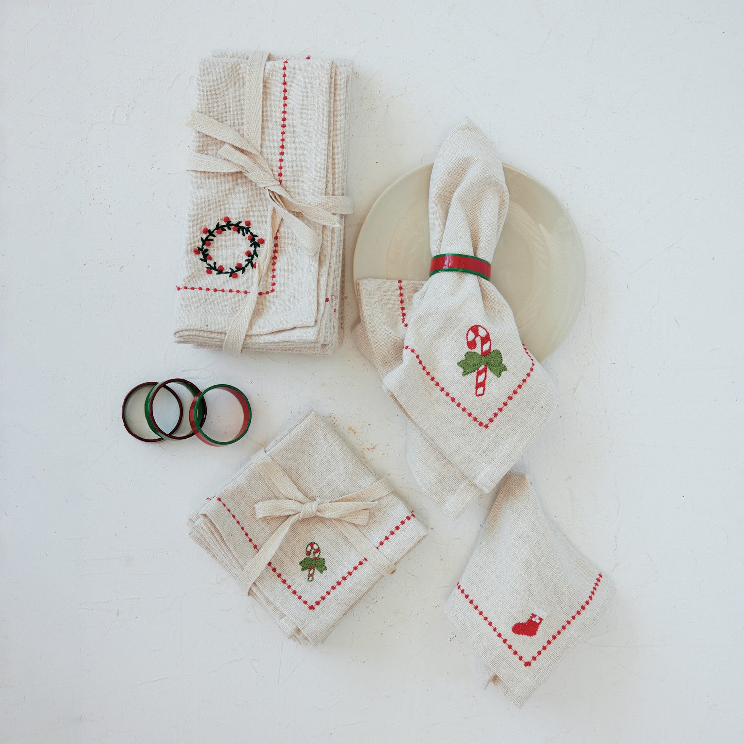 Holiday Cotton Napkins