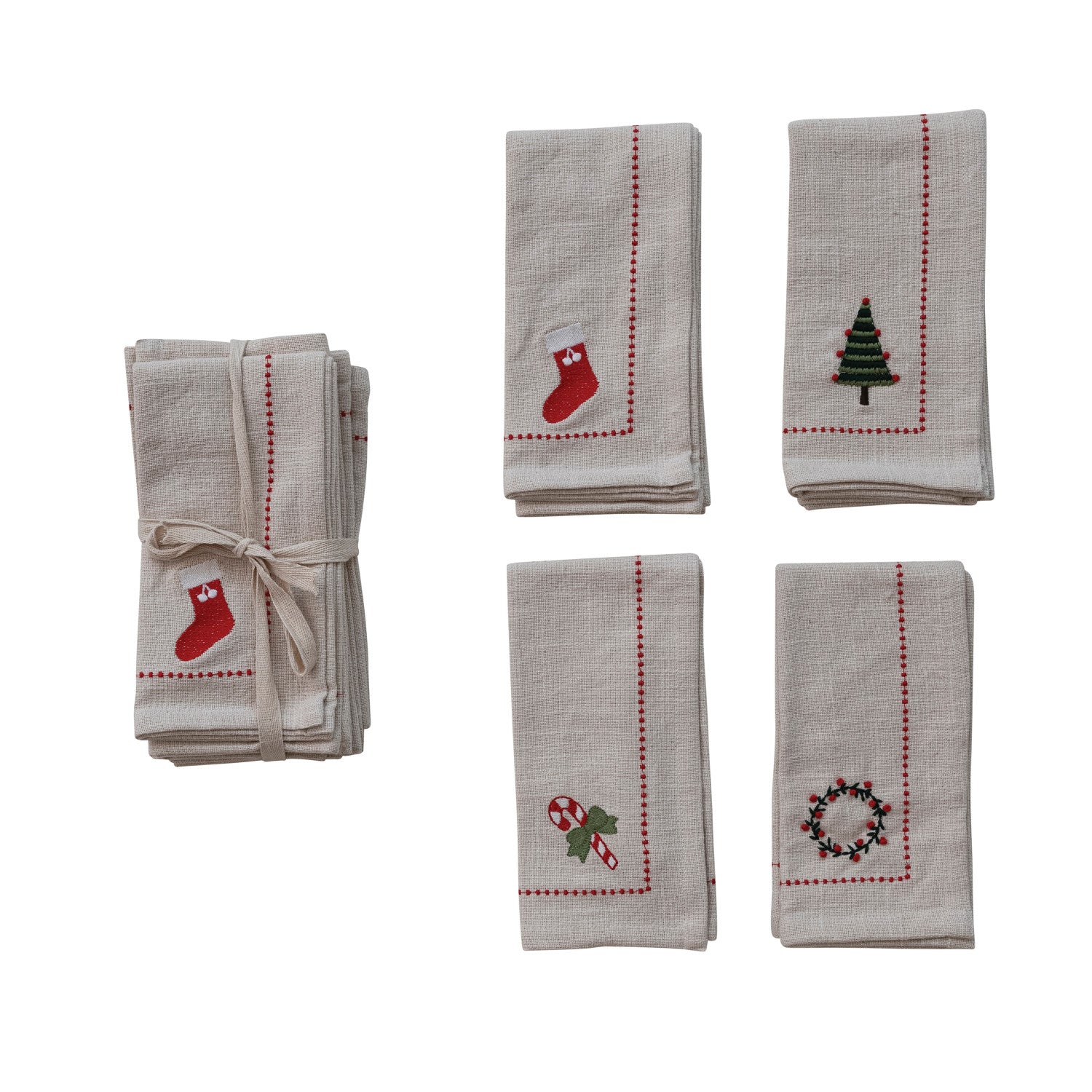 Holiday Cotton Napkins