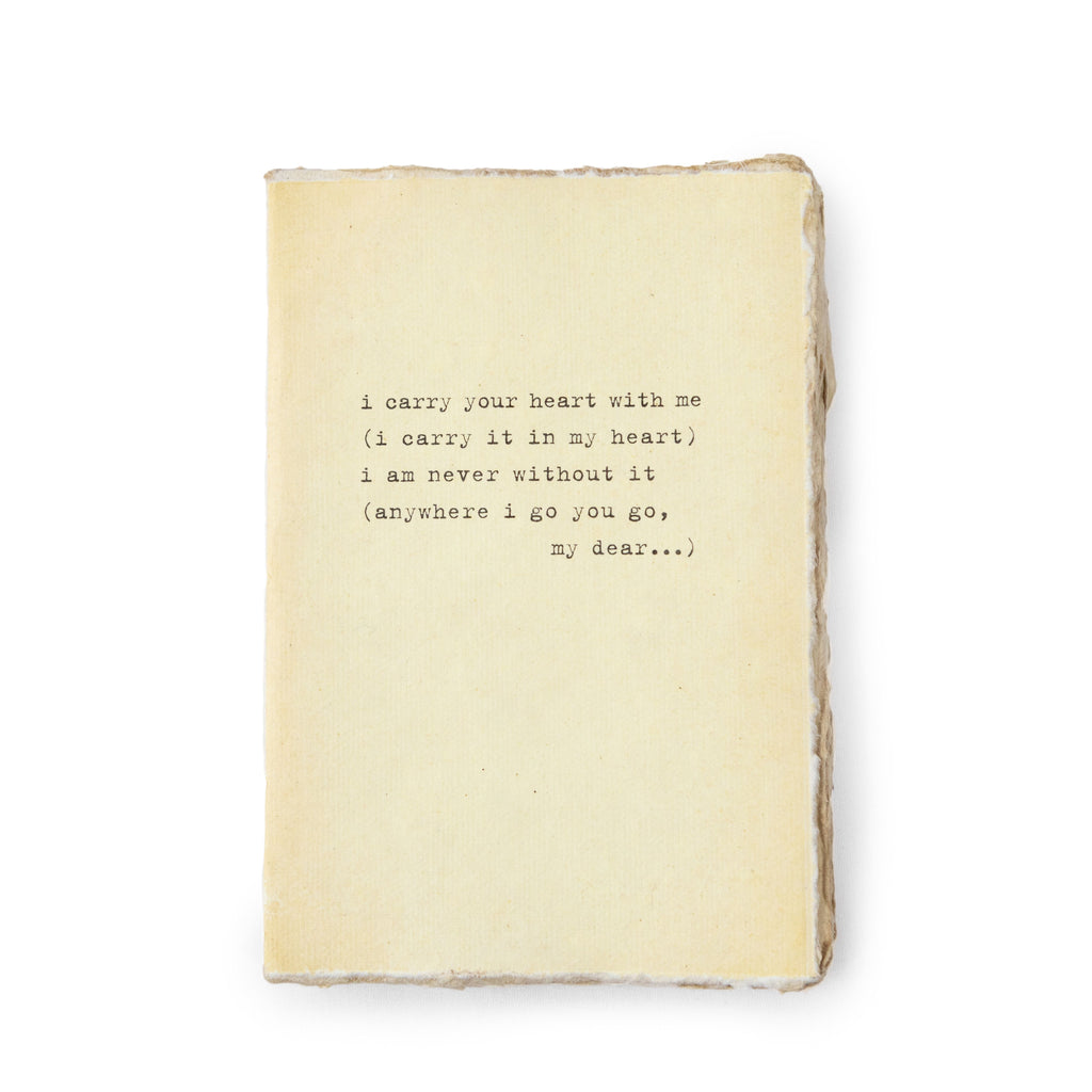 Medium Deckled Edge Notebook