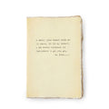 Deckled Edge Notebook - Medium